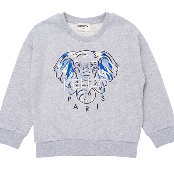KENZO KIDS Elephant Logo SWEATSHIRT - Picture 3 of 6